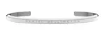 Daniel Wellington Módní pevný ocelový náramek Classic DW0040000 L: 18,5 cm