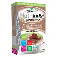 PHARMALINE Nutrikaše probiotic s čokoládou 3 x 60 g