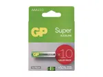 Baterie AAA (R03) alkalická GP Super 10ks