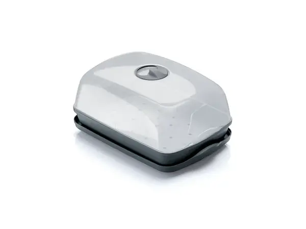 Minipařeniště Respana Table Greenhouse antracit 39,1cm polykarbonové víko - rozbaleno - bez misky