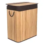 Koš prádelní G21 Bambus 105l Brown