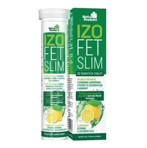 NATURPRODUKT Izofet Slim šumivé tablety 20 tablet