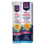IQ MAG Hořčík 375 mg + B6 pomeranč 20 šumivých tablet