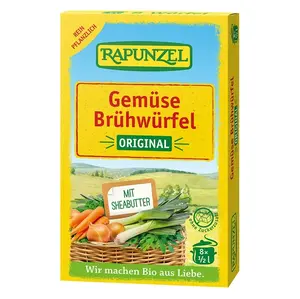 RAPUNZEL Zeleninový vývar v kostce BIO 8 kusů