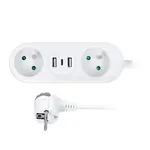 Prodlužovací kabel 2 zásuvky 1,5m SOLIGHT PP154C