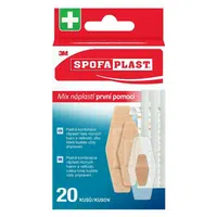 3M™ SPOFAPLAST 607 Náplasti první pomoci mix 20 ks