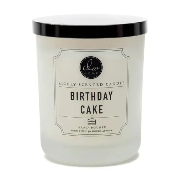 DW Home Vonná svíčka ve skle Narozeninový dort 425 g