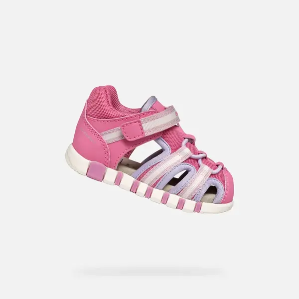 Girls First Steps Geox Iupidoo Pink - Girls