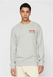 Cash Only Crewneck Grey