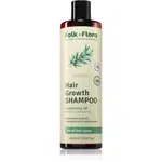 Folk & Flora Verbena hydratační šampon pro podporu růstu vlasů 400 ml