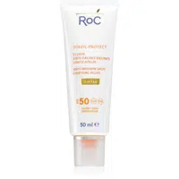 RoC Soleil Protect Anti Brown Spots Unifying Fluid Tinted tónovaný fluid pro sjednocení pleti SPF 50 s vitamínem C 50 ml