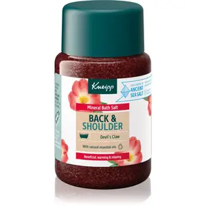 Kneipp Back & Shoulder sůl do koupele Devil's Claw 500 g