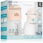 Suavinex Zero Zero Starter Set dárková sada pro děti od narození A Adaptable Flow 0 m+