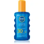 NIVEA SUN Protect & Dry Touch neviditelný sprej na opalování SPF 30 200 ml