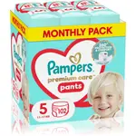 Pampers Premium Care Pants Monthly Pack Size 5 jednorázové plenkové kalhotky 12-17 kg 102 ks