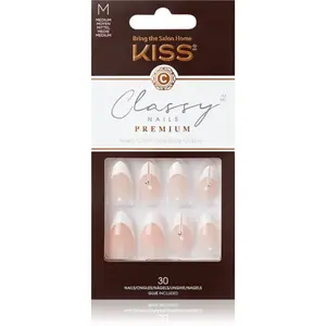 KISS Classy Nails Premium umělé nehty Highlights 30 ks