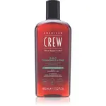 American Crew 3 in 1 Chamimile + Pine 3 v 1 šampon, kondicionér a sprchový gel pro muže 450 ml