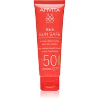 Apivita Bee Sun Safe Hydra Face Tinted Gel-Cream SPF50 tónovaný gel krém SPF 50 50 ml