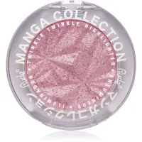 Rude Cosmetics Manga Collection Twinkle Twinkle Highlighter kompaktní pudrový rozjasňovač odstín Sawa-Chan's Heart 4 g