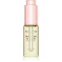 Makeup Revolution Nourish & Care intenzivní péče pro suché nehty a nehtovou kůžičku s mandlovým olejem 15 ml