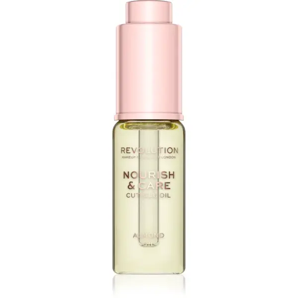 Revolution Nourish & Care intenzivní péče pro suché nehty a nehtovou kůžičku s mandlovým olejem 15 ml
