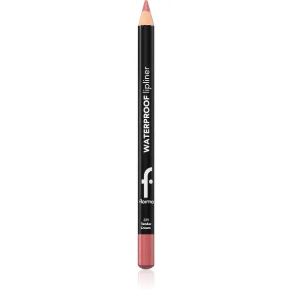 flormar Waterproof Lipliner voděodolná tužka na rty odstín 229 TENDER CRM 1.14 g