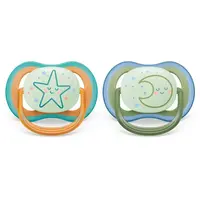 Philips Avent Ultra Air Night SCF376/23 18 m+ dudlík Neutral 2 ks