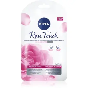 NIVEA Rose Touch maska na oči 1 ks