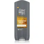 Dove Men+Care Sandalwood&Vanilla sprchový gel 3 v 1 pro muže 400 ml