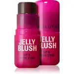 Revolution Jelly Blush tvářenka v tyčince na rty a tváře odstín Cherry Red 5.5 g