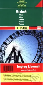 Vídeň 1:15 000 (Plán mesta - platná do konca 2018)