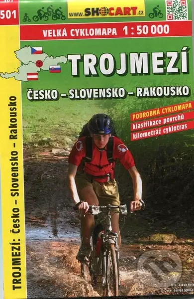 Trojmezí 1:50 000 (Česko, Slovensko, Rakousko - č. 501)