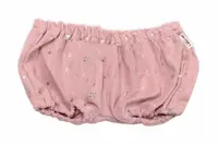 Mušelínové letné kraťasky Stars, pudrové, veľ. 92/98