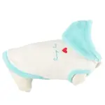 ZOLUX Plyšový sveter s kapucňou pre psov 40cm farba krémová