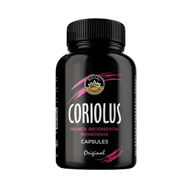 Royal Chaga Coriolus kapsule extrakt