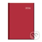 Manager diár FALCON 2026 (červený) (12-mesačný, B5, stĺpcový)