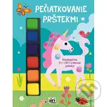 Pečiatkovanie prstíkmi: Jednorožec - kniha z kategorie Omalovánky, vystřihovánky, papír