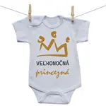 Boodyy Body s krátkym rukávom Veľkonočná princezná 98 (2-3 roky)