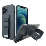 MG Rope silikónový kryt na Samsung Galaxy A22 5G, tmavomodrý