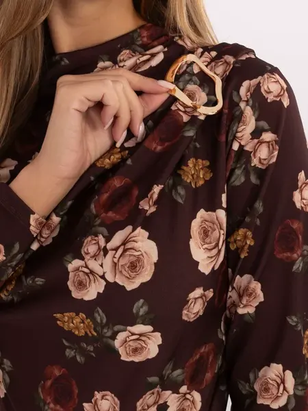 Blouse-IT-BZ-20315-1.19P-dark brown