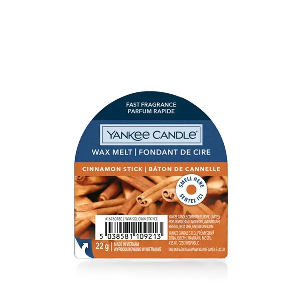 YANKEE CANDLE Vonný vosk Cinnamon Stick 22 g