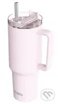 Nerezový termohrnček so slamkou Stream Light Pink 1200 ml