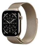 APPLE Watch 11 GPS + Cellular 46mm Zlatý titan se zlatým milánským tahem- M/L