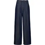 GAP V-DRAWSTRING BAGGY RINSE Dámske džínsy, tmavo modrá, veľkosť