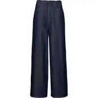 GAP V-DRAWSTRING BAGGY RINSE Dámske džínsy, tmavo modrá, veľkosť