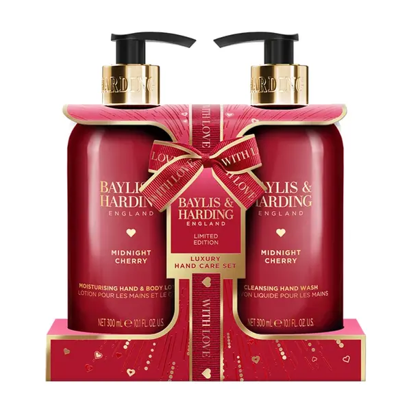 Baylis & Harding Sada péče o ruce Midnight Cherry 2x300 ml