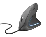 TRUST Verto/Vertikální/Optická/Drátová USB/Černá
