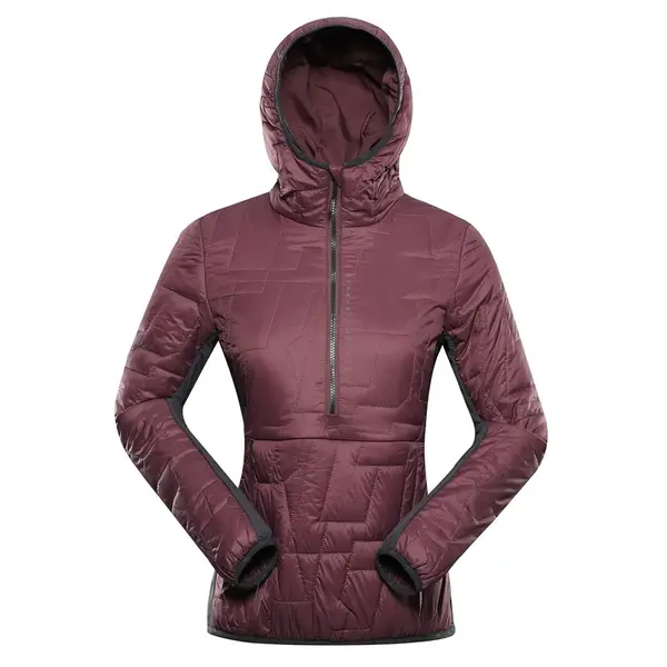 Dámská ultralehká bunda alpine pro kaera fialová xl