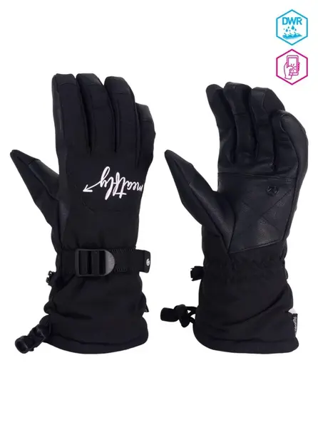 Dámské rukavice meatfly gazie černá m