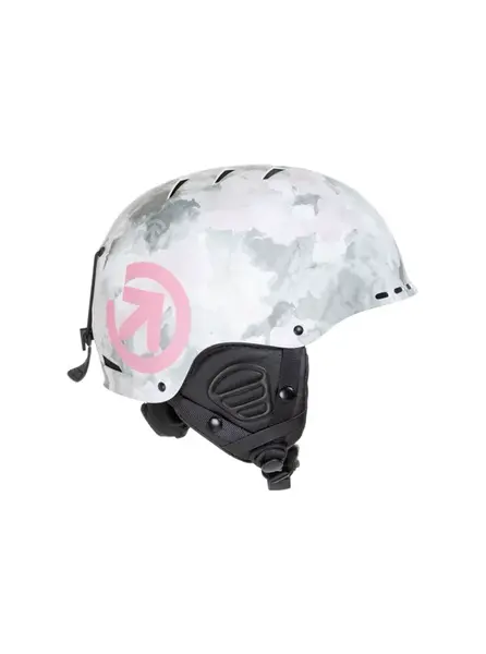 Snb & ski helma meatfly maul bílá/šedá/růžová l/xl